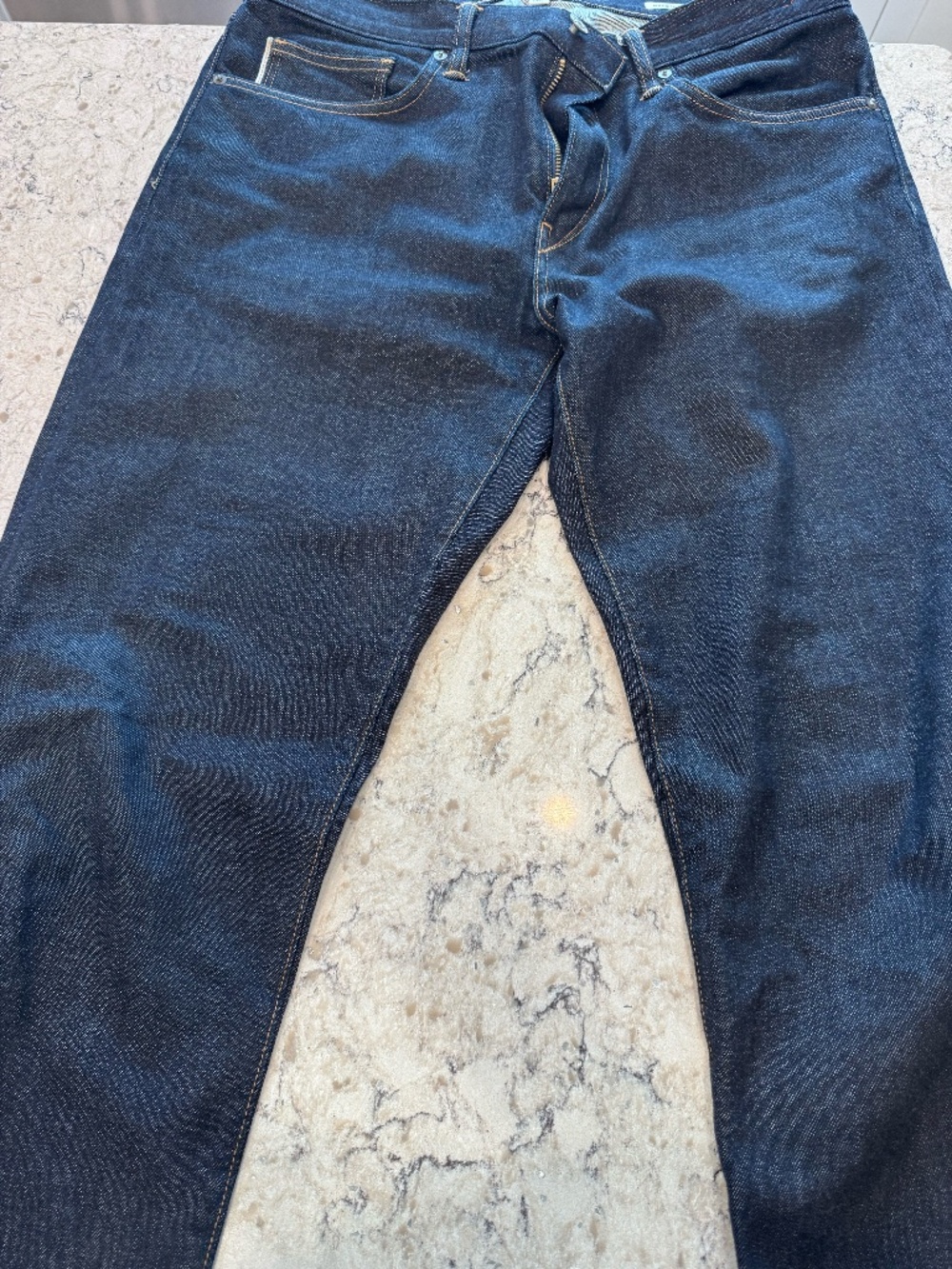 THE HAMMER STRAIGHT- INDIGO ONE WASH 10.5OZ SELVEDGE